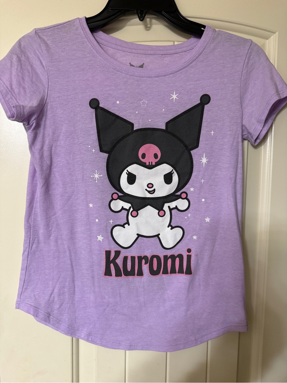 Sanrio Kuromi Lavender Logo Tee